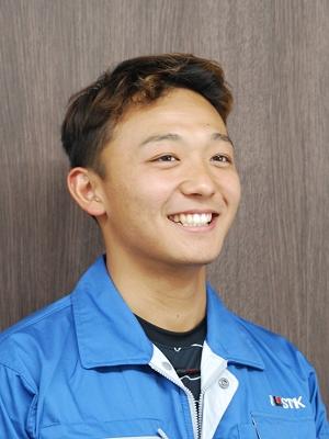 塗装課 住友一輝さん(飯山高校出身)