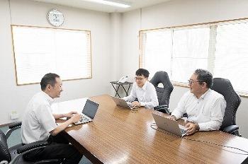 打ち合わせの様子