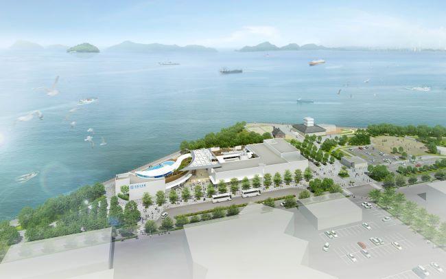 「四国水族館」完成イメージ