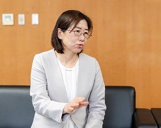 会長の植村暁美さん